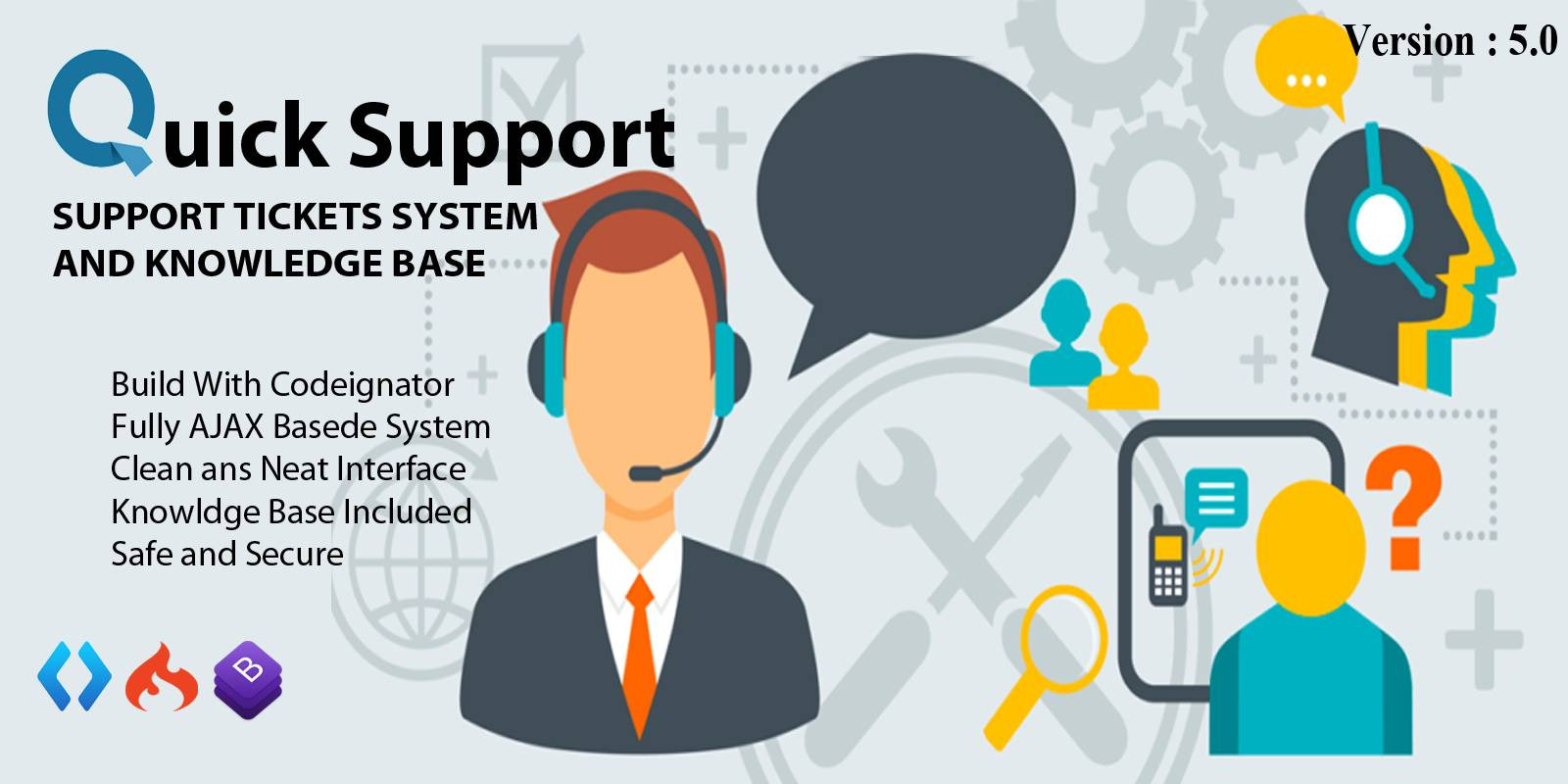 Quick Support Tickets System And Knowledge Base