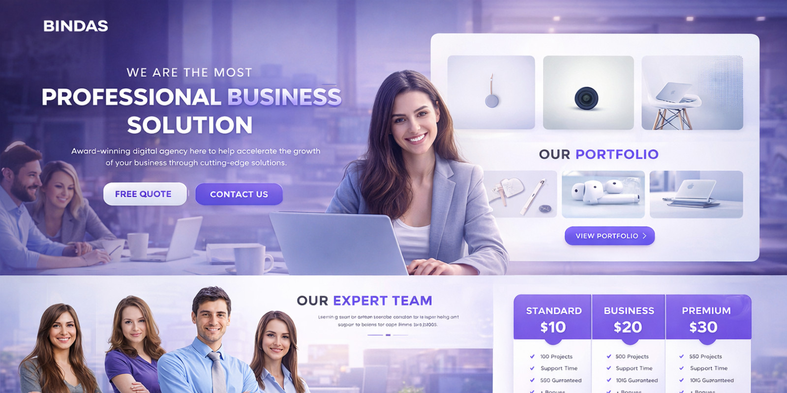 Bindas Consulting And Business HTML5 Template
