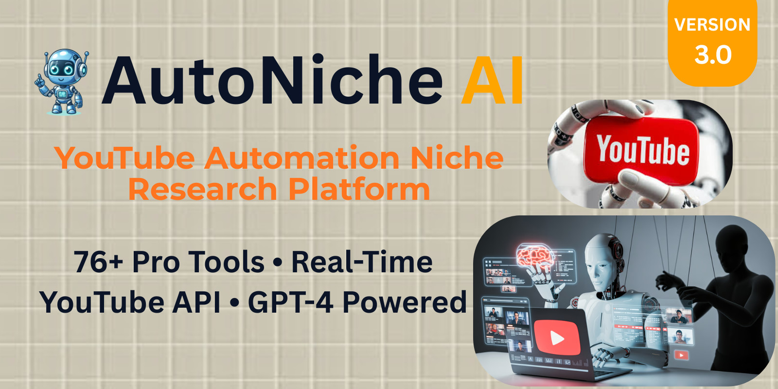 AutoNiche AI – YouTube Automation Niche Research