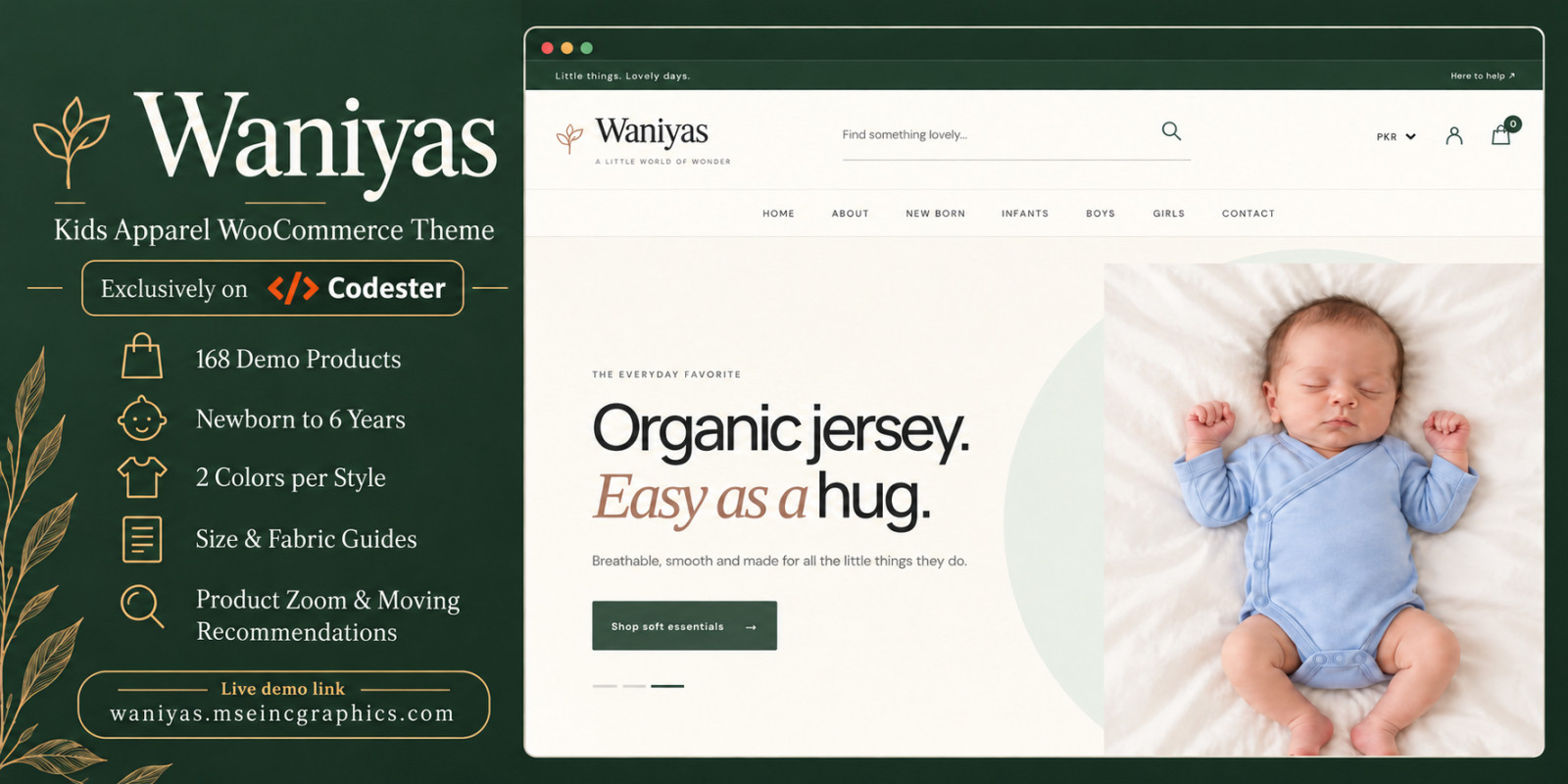 Waniyas - Kids Fashion WooCommerce Theme