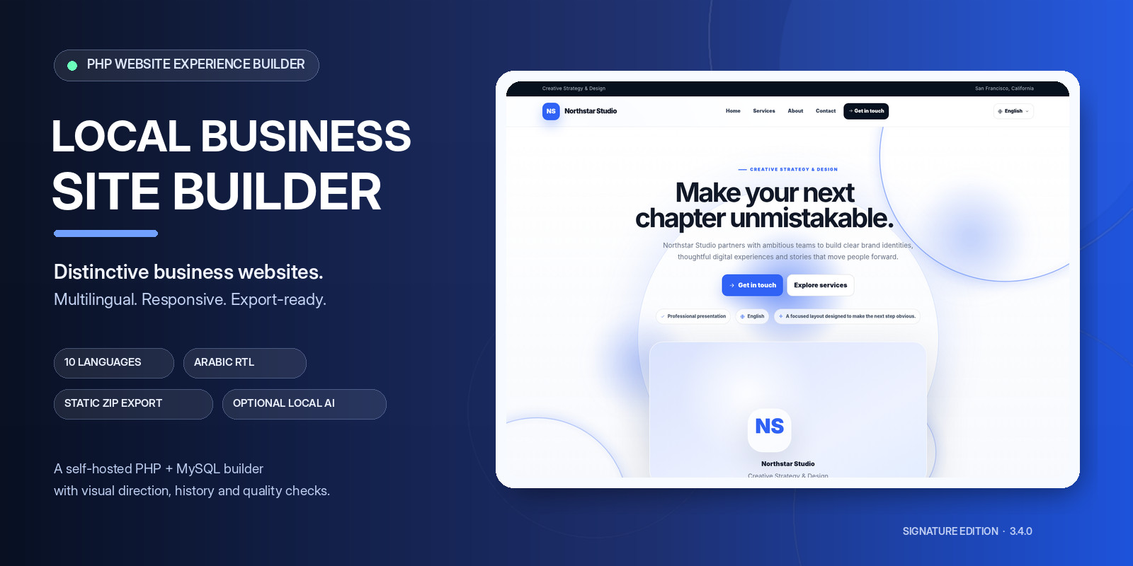 Local Business Site Builder Professional