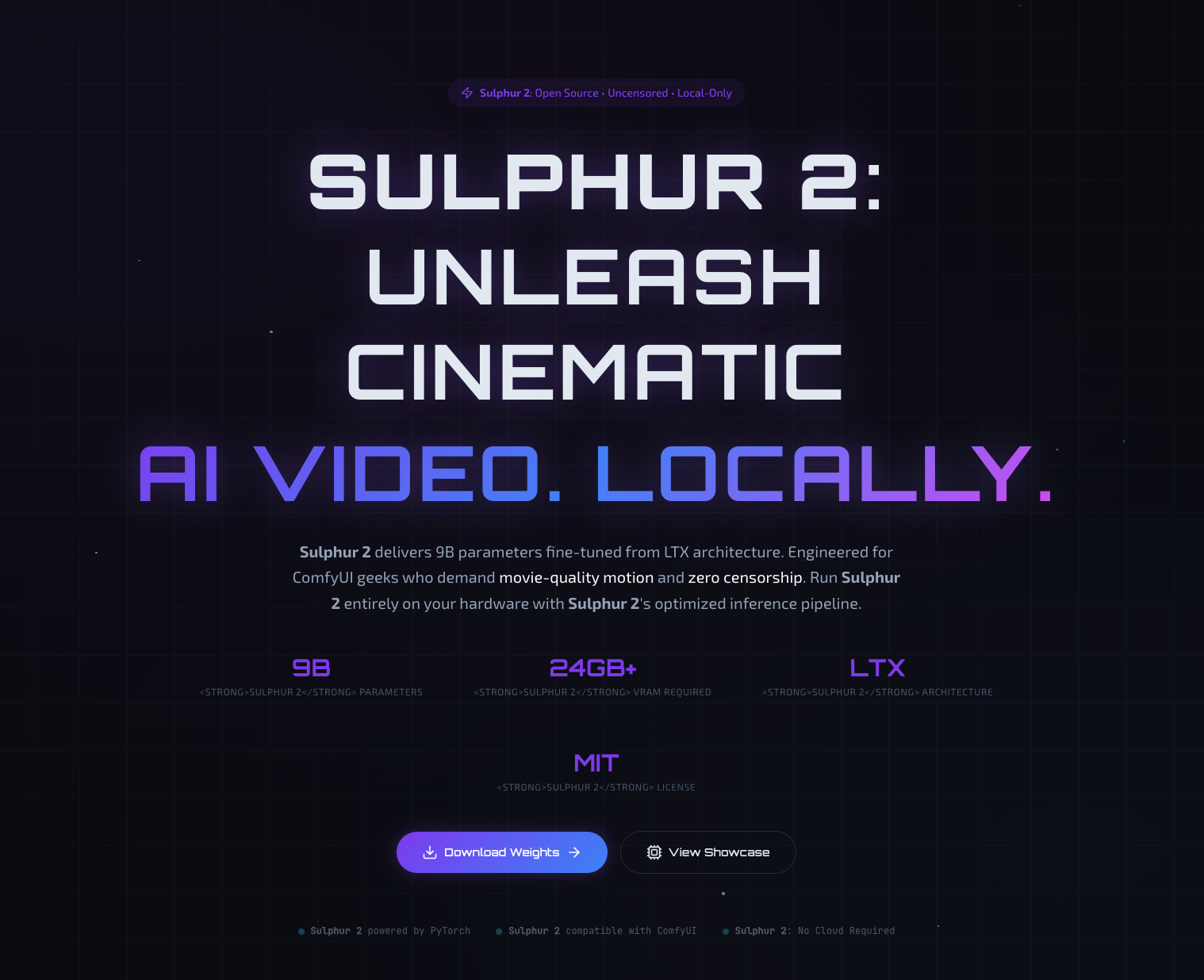 Sulphur 2 - 9B LTX-tuned motion AI for ComfyUI creators