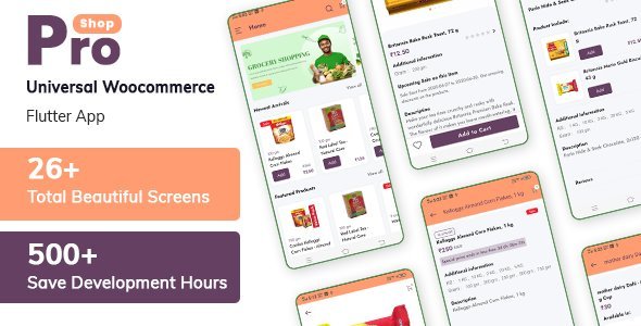 ProShop - Multipurpose Woocommerce Flutter App