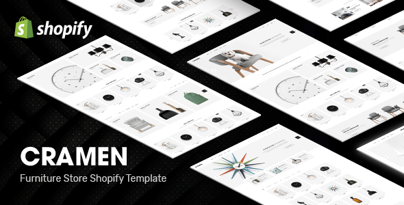Cramen - Minimalist Furniture Shopify Themes
