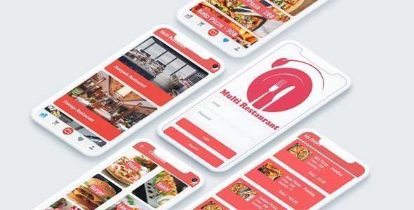 FLUTTER-FIRESTORE MULTI RESTAURANT MOBILE APP WITH SUPER ADMIN WEBBACKEND