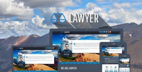 Lawyer - Bootstrap PSD Template