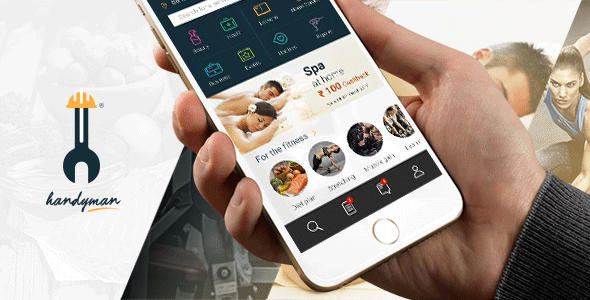 Service Marketplace App Ionic 3 Template- Handyman