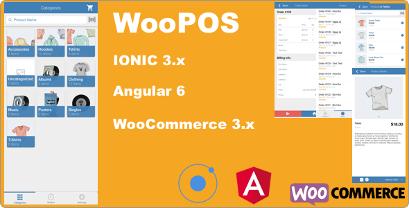 WooPOS Point Of Sale with IONIC.+ Woocommerce