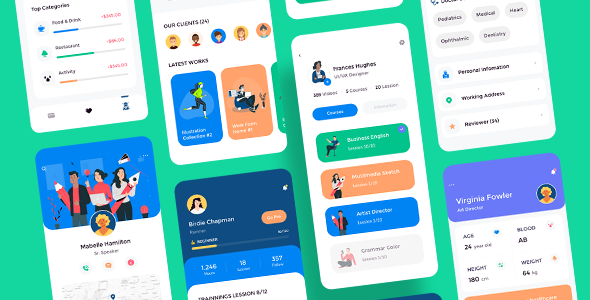 Claka UI Kit - Profile