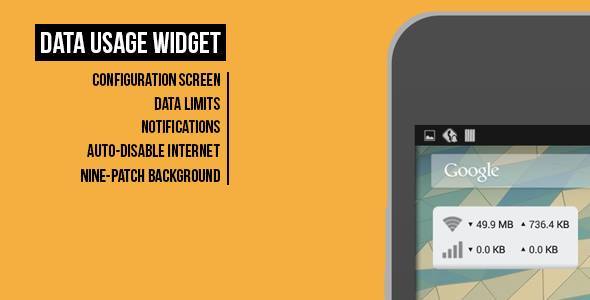 Data Usage Widget