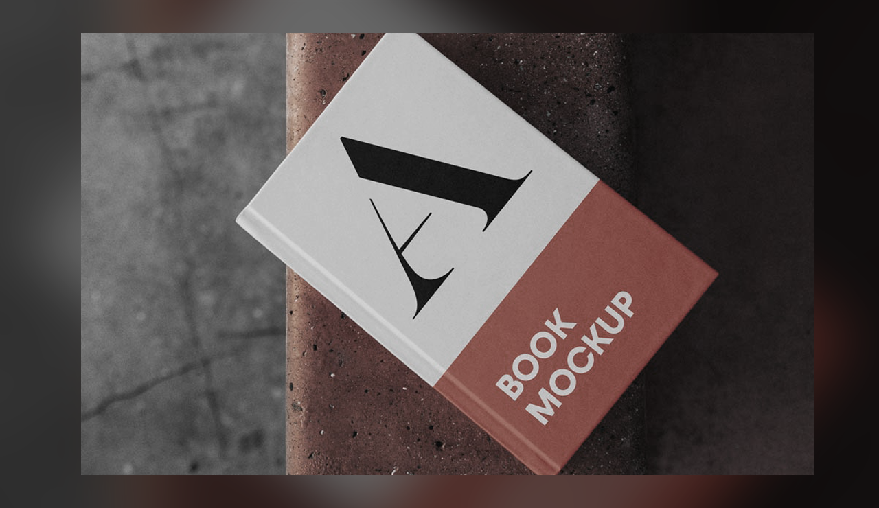 Front Cover Book Mockup