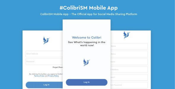 ColibriSM Mobile App - Android & iOS