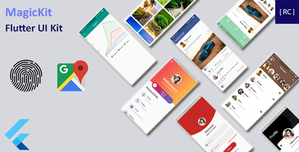 Flutter UI Kit - MagicKit