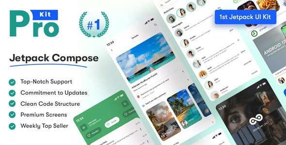 Prokit - Android Jetpack Compose UI Kit