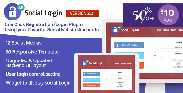 Social Login WordPress Plugin - AccessPress Social Login