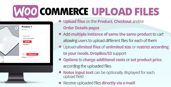 WooCommerce Upload Files