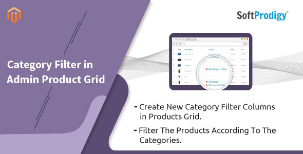 Category Filter in Admin Product Grid