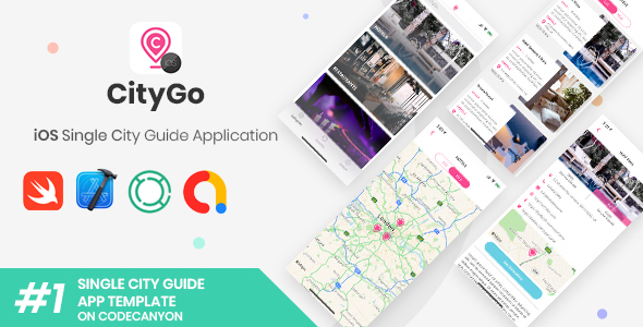 CityGo | iOS Single City Guide Store Finder Application