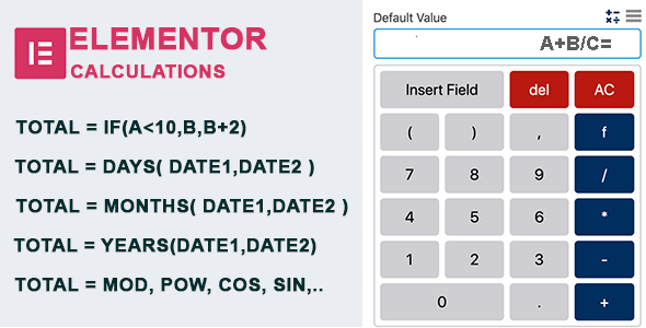 Elementor Cost Calculator