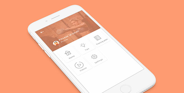 FITNESS WOMEN WITH ADMOB - ANDROID STUDIO