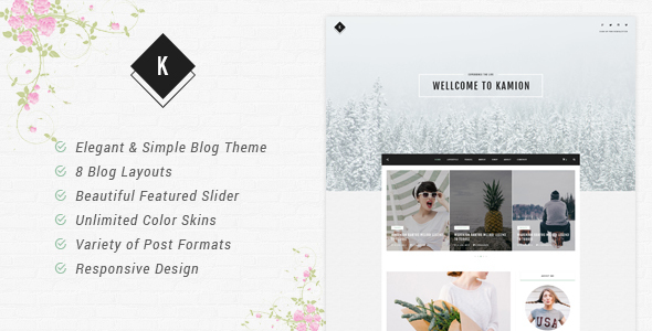 Kamion - Responsive WordPress Blog Theme