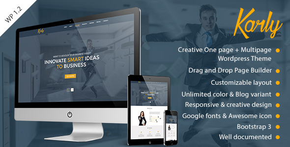 Karly - Creative WordPress Theme
