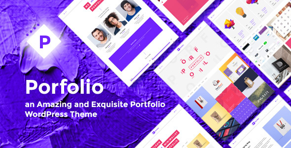 Porfolio - Minimal Portfolio WordPress Theme