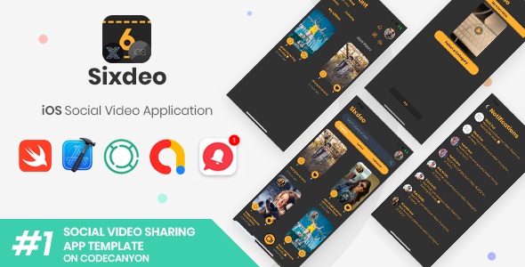 Sixdeo | iOS Social Video Sharing Application