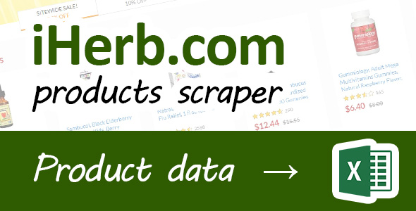 iHerb scraper
