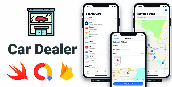 Car Dealer App | Full iOS Application