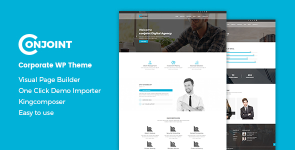 Conjoint - Corporate WordPress Theme