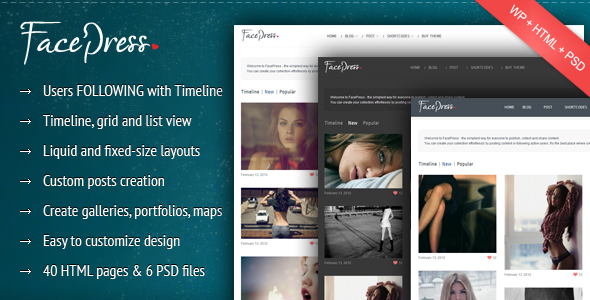 FacePress - Community Content Sharing