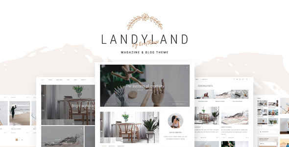 Landyland - Clean Blog Theme