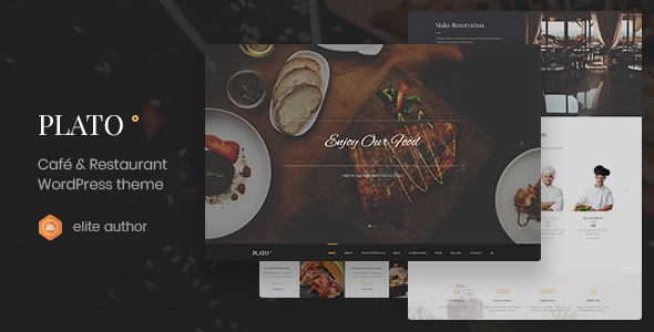 Plato | Cafe & Restaurant WordPress Theme