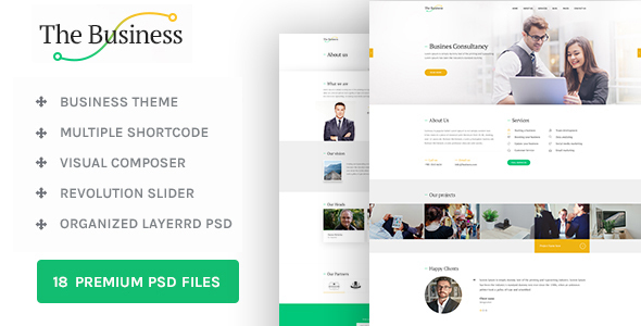 The Business - WP Business & Corporate Theme