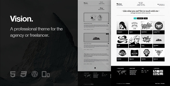 Vision - Responsive WordPress Theme