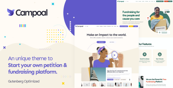 Campoal - Social Movement WordPress Theme