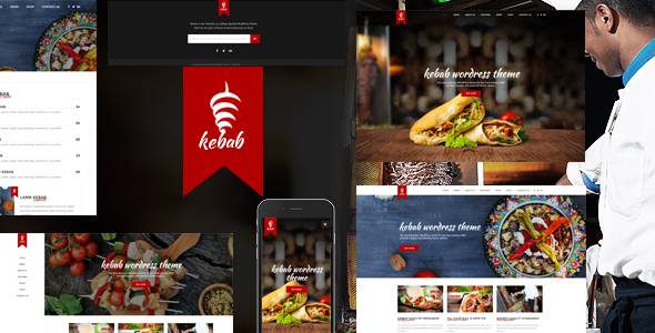 Kebab - Restaurant, Fast Food WordPress Theme