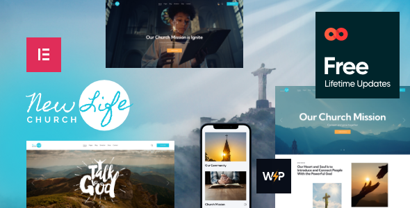 New Life | Church & Religion WordPress Theme