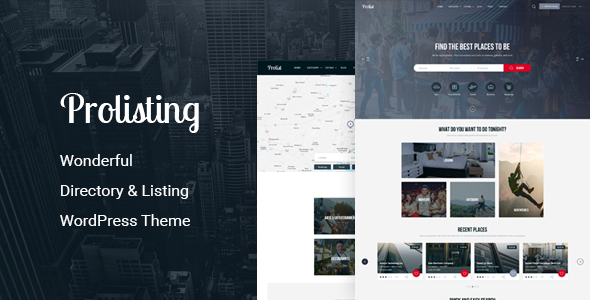 Prolisting - Directory Listing WordPress Theme