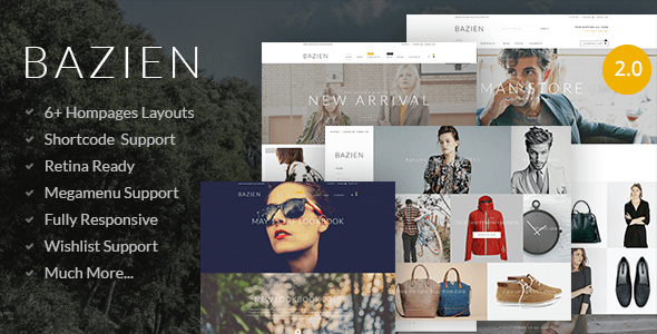 Bazien - Shopify Retina Theme