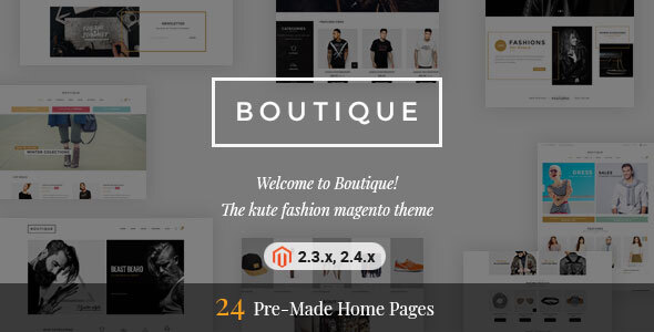 Boutique - Responsive Magento Theme