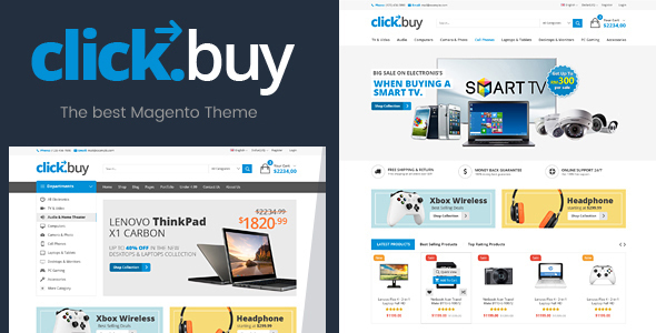 ClickBuy - Magento2 Responsive Digital Theme