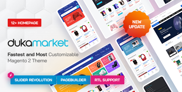 Dukamarket - Multipurpose Responsive Magento 2 Theme