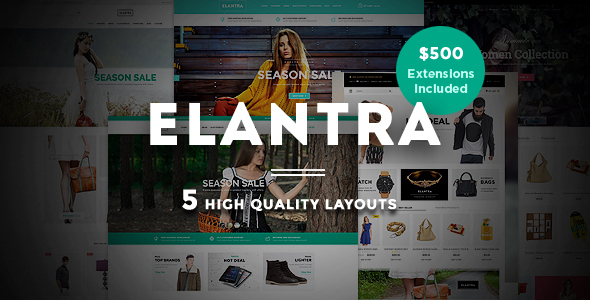 Elantra - Kitchen Store Responsive Magento Theme