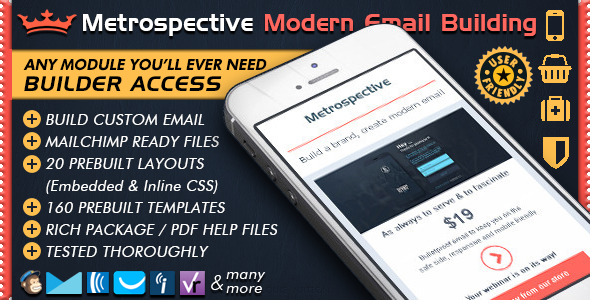Email Template Builder - METROSPECTIVE Newsletter