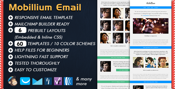 Mobillium - Responsive Email Newsletter