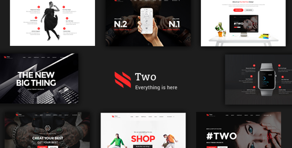 NumberTwo - Responsive Creative Multipurpose Drupal Theme