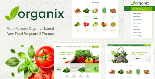 Organix - Minimalist eCommerce Magento 2 Theme