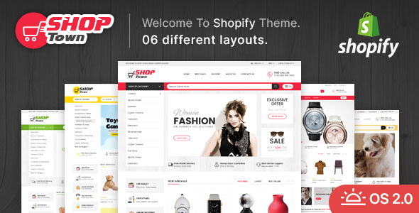 Shop Town - Sectioned Multipurpose Shopify Theme